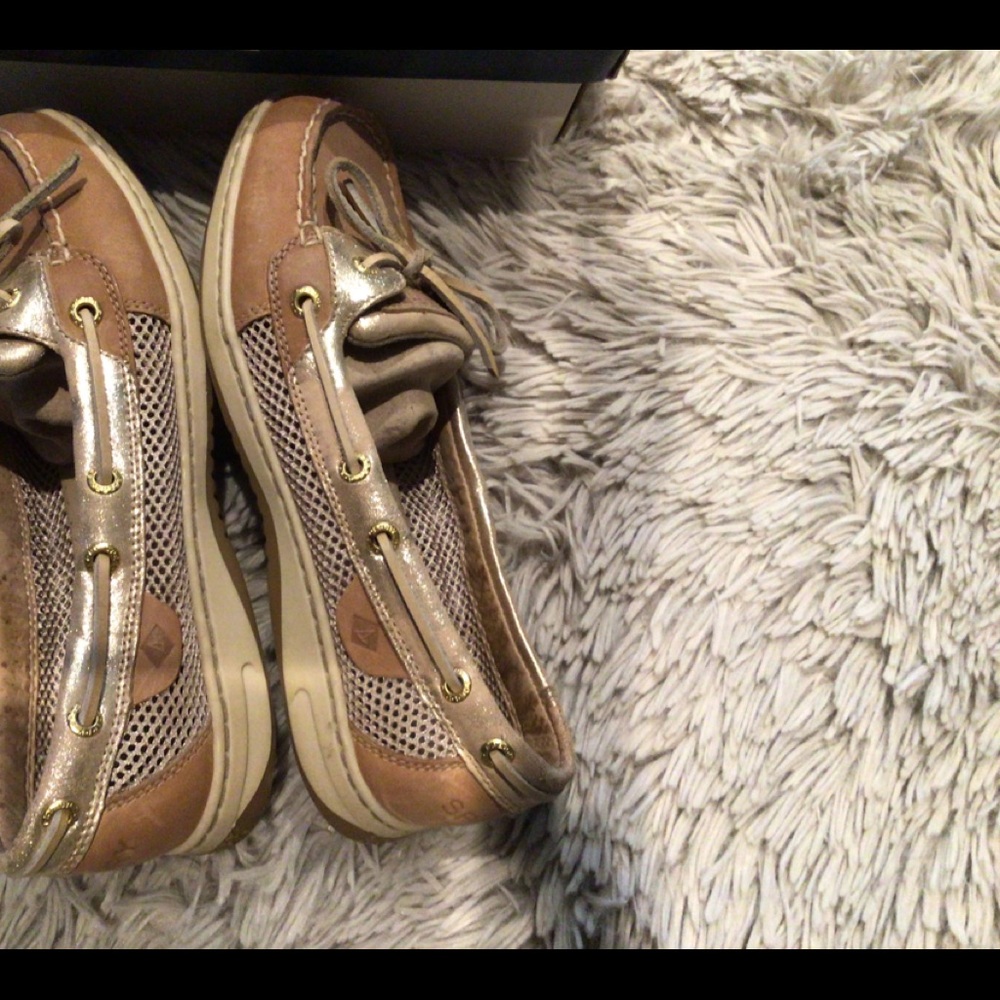 Sperry Angelfish Python Black/Gold - image 5